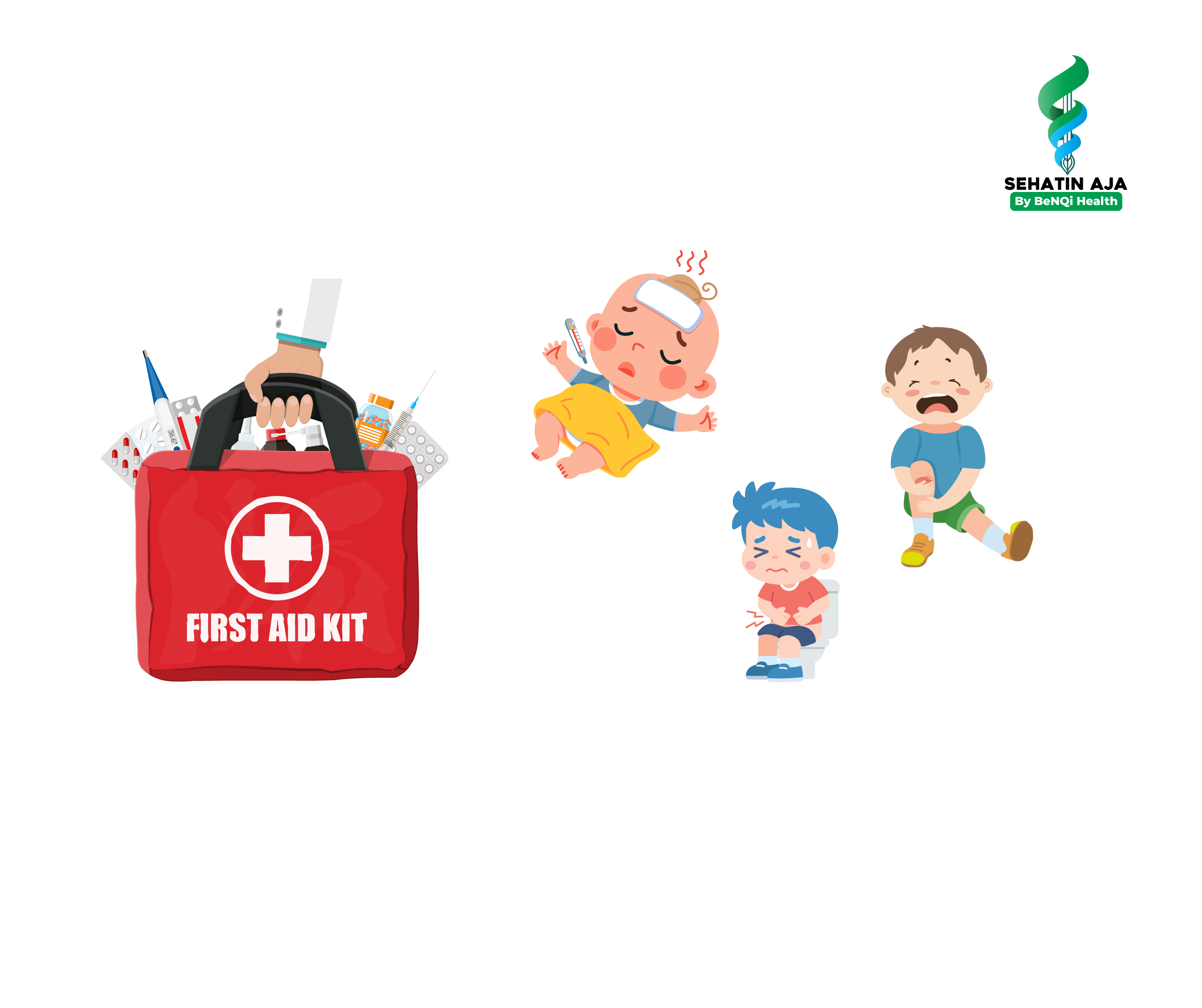 P3K Anak di Rumah: Panduan Medis Terbaru untuk Demam, Luka, dan Diare